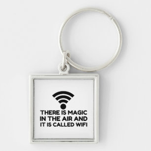 MAGIC IN DE LUCHT IS WIFI SLEUTELHANGER