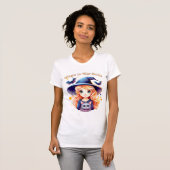 Magic in Her Smile – Women’s Halloween T-Shirt (Devant entier)