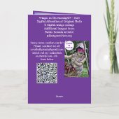 Magic in the Moonlight- w/o message Kaart (Achterkant)