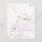 Magic Ink Briefkaart (Voorkant / Achterkant)