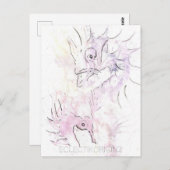 Magic Ink Briefkaart (Voorkant / Achterkant)