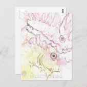 Magic Ink Briefkaart (Voorkant / Achterkant)