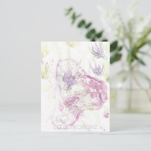 Magic Ink Briefkaart (Staand voorkant)