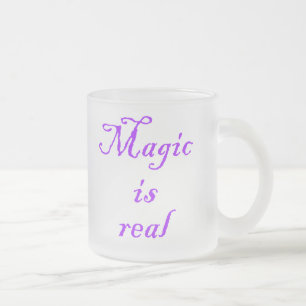 Magic is Real-mok Matglas Koffiemok