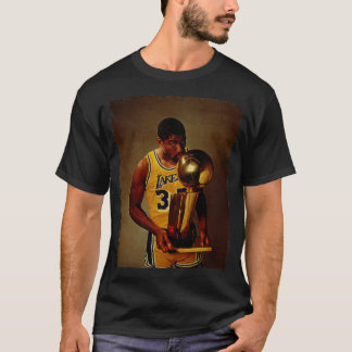 Magic Johnson  ontwerp van basketbal T-shirt