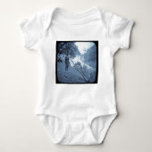 Magic Lantern Slide Alp Horn Cyaan Romper (Voorkant)