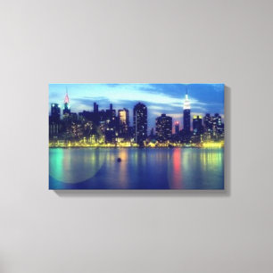 Magic Lights Canvas Print