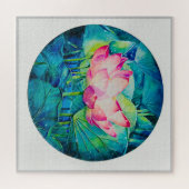 Magic Lotus Flower Puzzle Legpuzzel (Horizontaal)