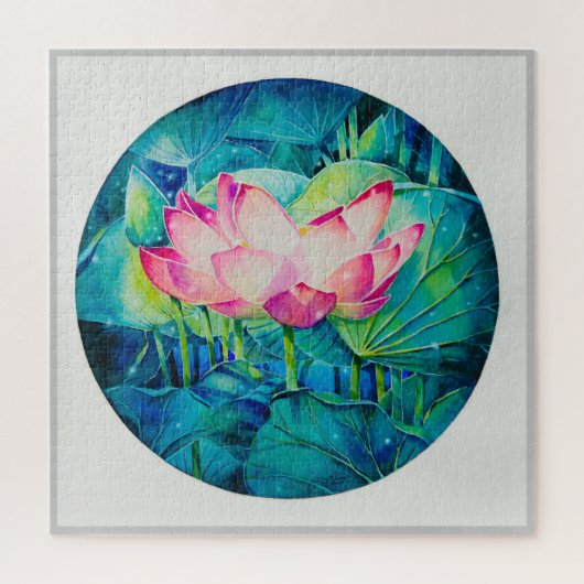 Magic Lotus Flower Puzzle Legpuzzel (Verticaal)