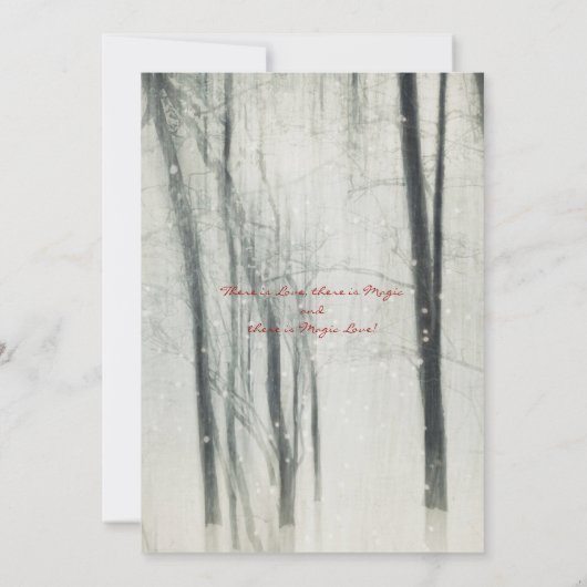 Magic Love - Mariage Movie Poster Style Invitation (Dos)