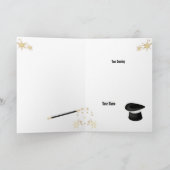 Magic Magician Custom Greeting Kaart (Binnen)