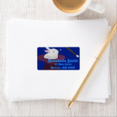 Magic Magician Verjaardagsfeestje Adresetiketten Etiket (Insitu)