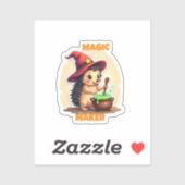 Magic Maker - Schattigee egel Sticker (Vel)