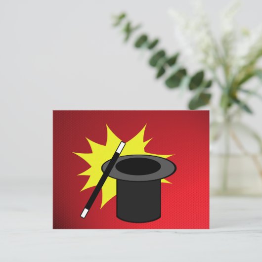 Magic Me / Magician's Pet Briefkaart (Staand voorkant)