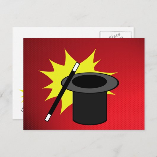 Magic Me / Magician's Pet Briefkaart (Voorkant / Achterkant)