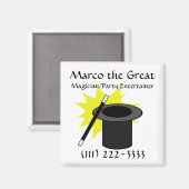 Magic Me / Magician's Pet Magneet (Voorkant / Achterkant)