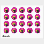 Magic Me Magician's Pet Ronde Sticker (Vel)