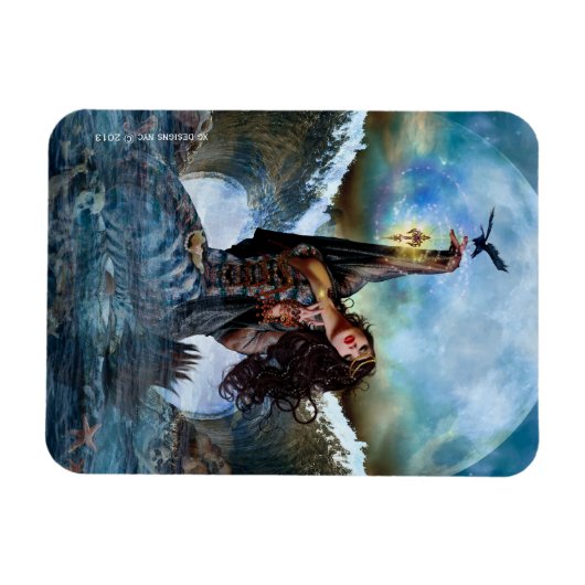 Magic Mermaid Flexi Magnet (Horizontal)