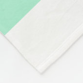 Magic Mint Fleece Deken (Hoek)