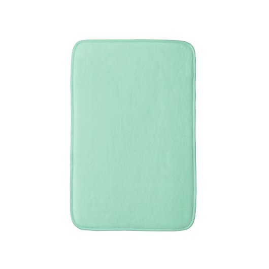 Magic Mint Solid Color Badmat (Voorkant Verticaal)
