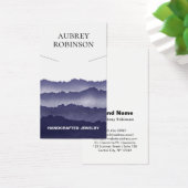 Magic Misty Mountains Blauw Ketting Display Kaart (Bureau)