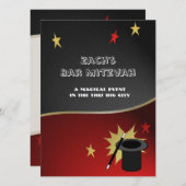 Magic Mitzvah Kaart (Voorkant / Achterkant)