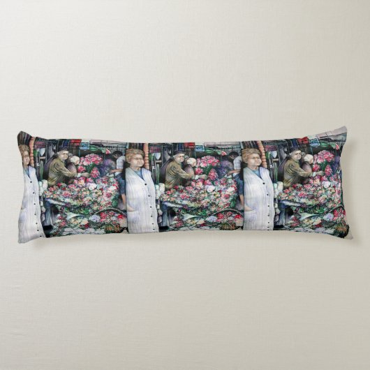 Magic Moment in Misloc Market Lichaamskussen (Achterkant)