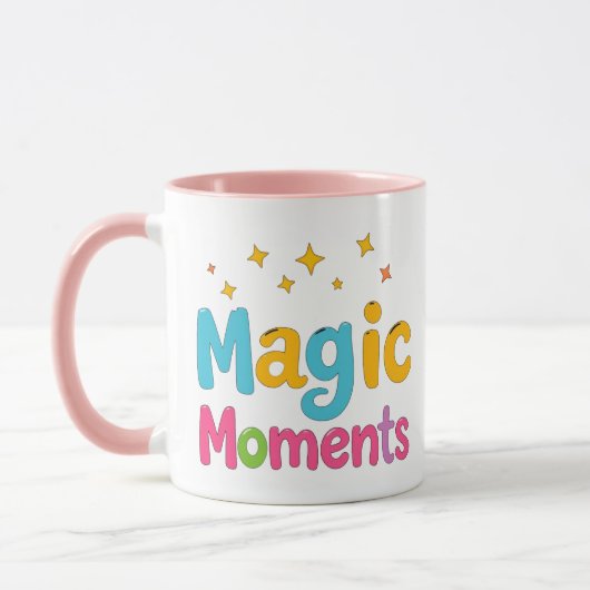 magic moment mug, for me cup, inspirational mug mok (Links)
