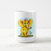 Magic Morphing Mug – Cute Elephant  Magische Mok (Midden)
