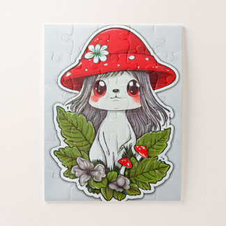 Magic Mushroom Creatures Puzzel Legpuzzel