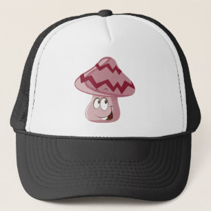 Magic Mushroom Emoji Trucker Pet