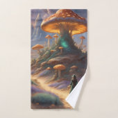 Magic Mushroom Planet Bad Handdoek (Handdoek)
