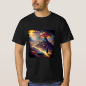 Magic Mushroom Planet T-shirt (Voorkant)