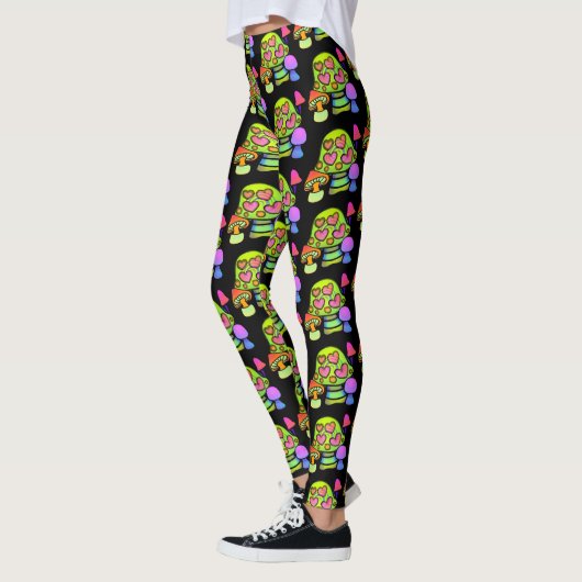 Magic Mushroom Print Leggings (Links)