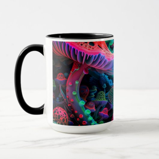 Magic Mushroom Wonderland Mug (Gauche)