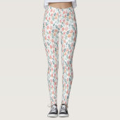 Magic Mushrooms Forest Pattern Leggings (Voorkant)