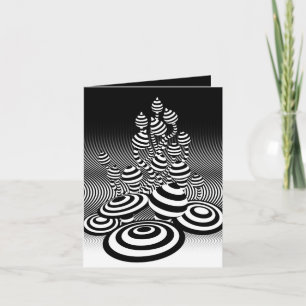 Magic Mushrooms kleine wenskaart Kaart