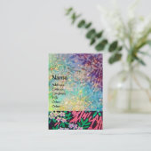 MAGIC MYRTLE / Mousserende goudreflecties Visitekaartje (Staand voorkant)