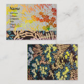 MAGIC MYRTLE / Mousserende goudreflecties Visitekaartje (Voorkant / Achterkant)