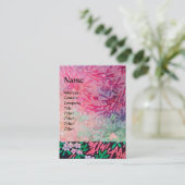 MAGIC MYRTLE / Mousserende goudreflecties Visitekaartje (Staand voorkant)