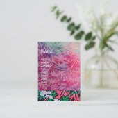 MAGIC MYRTLE / Mousserende goudreflecties Visitekaartje (Staand voorkant)