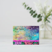 MAGIC MYRTLE / Mousserende goudreflecties Visitekaartje (Staand voorkant)