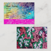 MAGIC MYRTLE / Mousserende goudreflecties Visitekaartje (Voorkant / Achterkant)