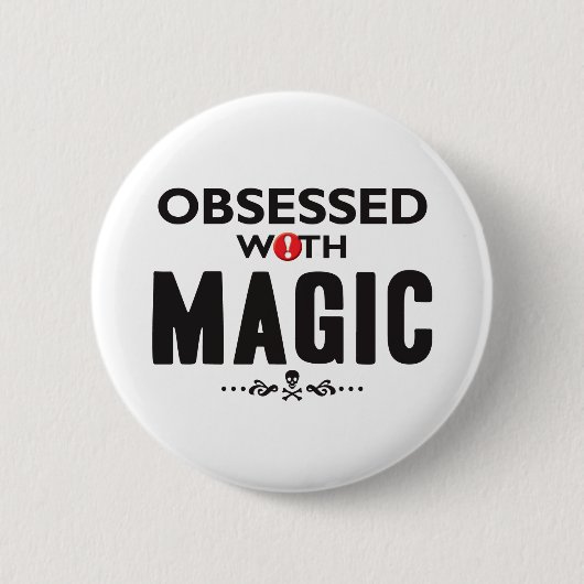 Magic Obsoned Ronde Button 5,7 Cm (Voorkant)
