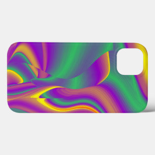 Magic of Colors Abstract 3D Rainbowart iPhone 13 Hoesje