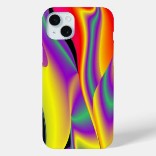 Magic of Colors Abstract 3D Rainbowart iPhone 15 Mini Hoesje