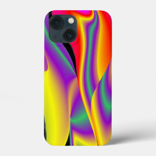 Magic of Colors Abstract 3D Rainbowart iPhone 13 Mini Hoesje