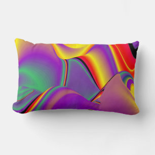 Magic of Colors Abstract 3D Rainbowart Kussen