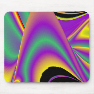 Magic of Colors Abstract 3D Rainbowart Muismat
