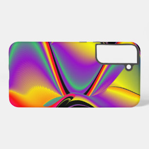 Magic of Colors Abstract 3D Rainbowart Samsung Galaxy Hoesje